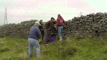 Dry stone walling