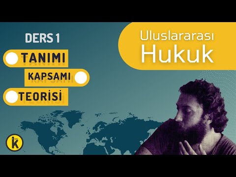 1) ULUSLARARASI HUKUK - AKTÖRLER, TANIMI, TEORİLERİ