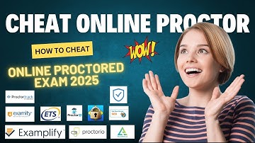 How to Cheat in Online Proctored Exam 2025 | Proctored Exam Cheating Tips