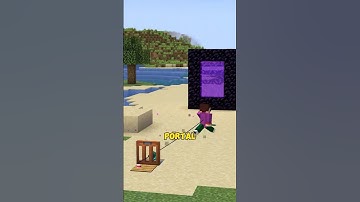 Fishing Rod Teleport Tutorial #minecraft