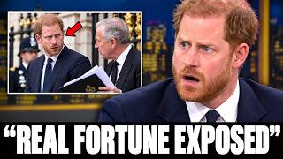 Prince Harry Left STUNNED After Palace REVEALS His Real Net Worth