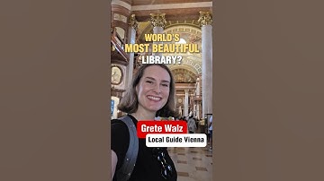 Most Beautiful Library in the World? Vienna’s National Library #vienna  #library  #austria  #travel
