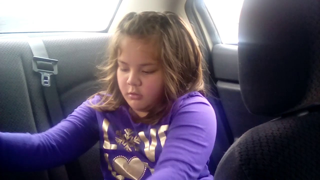 My sister throws tantrum in car YouTube