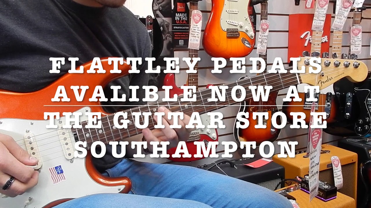 Flattley Guitar Pedal Demo at The Guitar Store Southampton ...