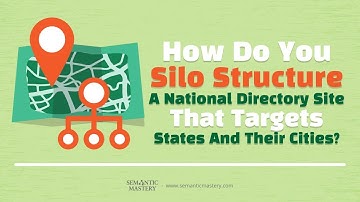 How Do You Silo Structure A National Directory Site That Targets States And Their Cities?