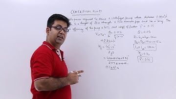 Centrifugal Pumps Problem Example 3