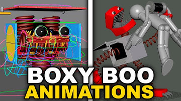 Project: Playtime - Behind the Scenes Boxy Boo & All Leak Animations