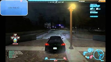 How to do an infinite long pursuit in Need for Speed World