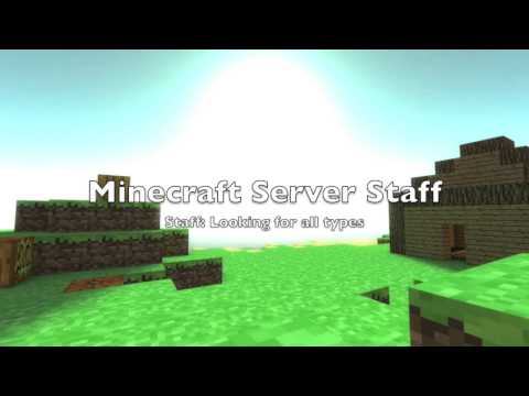 Minecraft Server: Help staff and ranks: Co-Owner, Head Admin, Admin, Mod