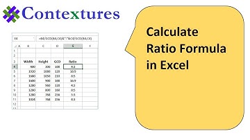 Calculate Ratio with Excel Formulas GCD Function