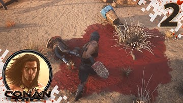 CONAN EXILES (NEW SEASON) - EP02 - New Combat! (Gameplay Video)