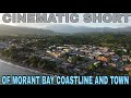 MORANT BAY COASTLINE AND TOWN SKYVIEW||ST.THOMAS JAMAICA|| #shorts