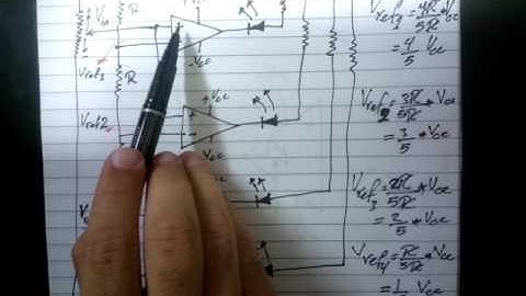 5 comparator voltage level detector