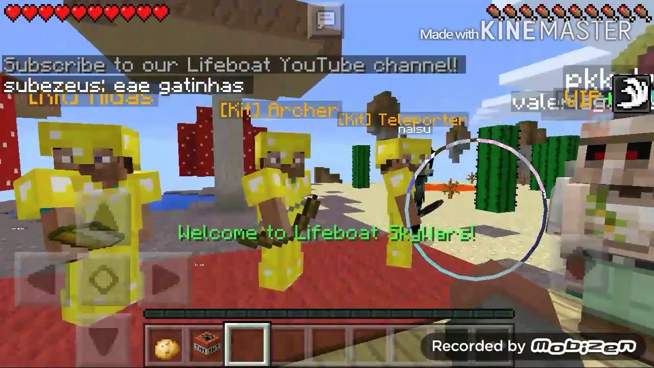 Como jogar minecraft pe 0.14.1 online - YouTube
