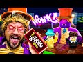 Willy Wonka Gone Bad! Evil FGTeeV Terrorizes Chocolate Factory! (Roblox Story)