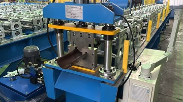 FVM150 Metal Gutter Producing Roll Forming Machine | Formetal Technology