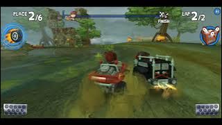 Beach Buggy Racing Chowder Bowl Level 4 Walkthrough Misty Marsh | ST Warriors Gaming | STW