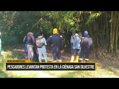Pescadores levantaron protesta en la Ciénaga San Silvestre