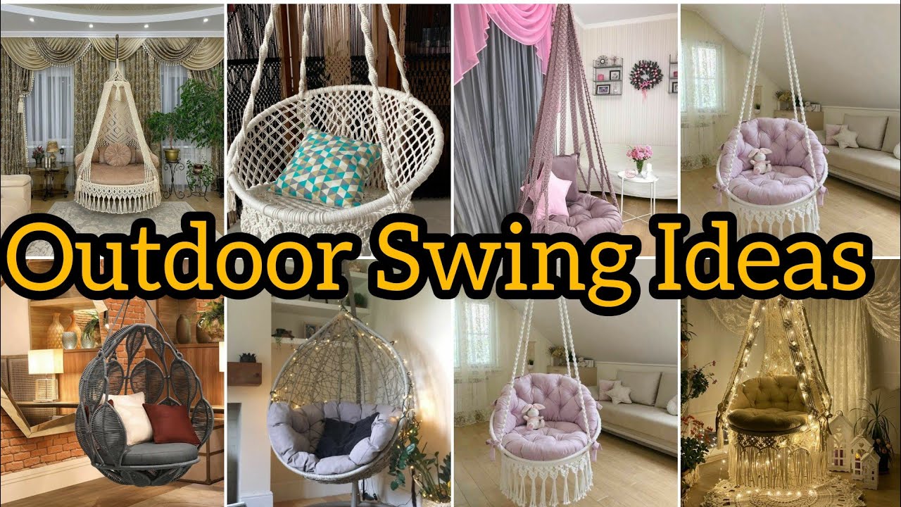 Outdoor Swing Ideas for Home 2023 Beautiful And unique YouTube