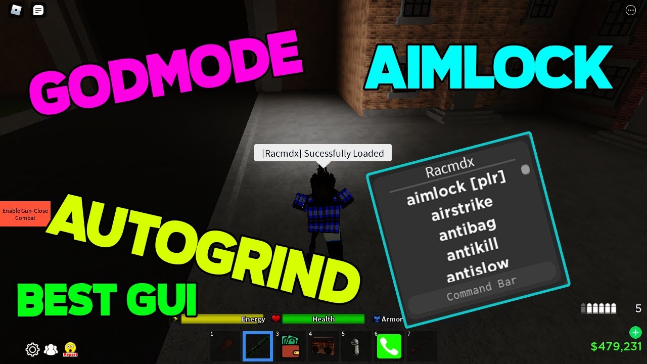 Roblox Da Hood Best Gui Script Godmode Autogrind Aimbot Kill All Loop Kill Free Trial Youtube - new aimlock script roblox download 2020 affizon