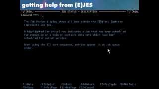 (E)JES Overview 4: Getting Help from (E)JES