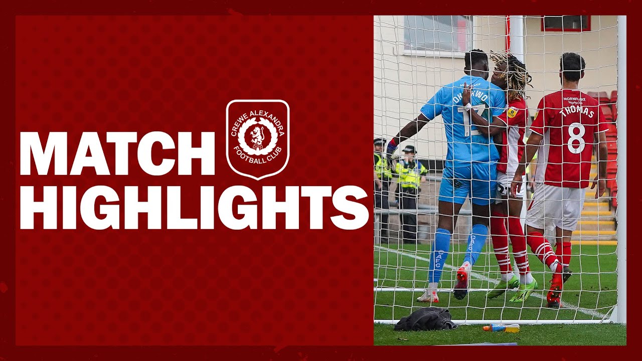 2223 HIGHLIGHTS Crewe Alexandra 11 Doncaster Rovers YouTube