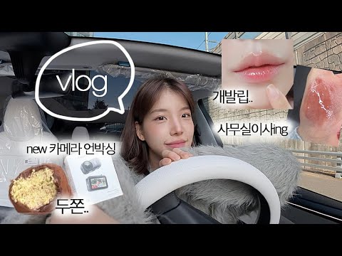 테슬라 출고부터 <strong>사무실이사</strong> + 개발 립스포… 근황 vlog💗