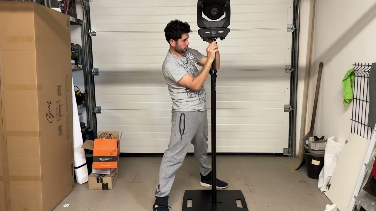 Testing gravity LS 331 B whit Varytec Hero Spot 90