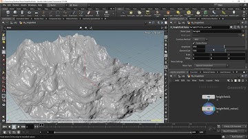 #Houdini Heightfields to #UnrealEngine4 Landscapes