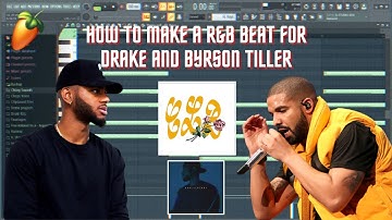 How To Make R&B Type Beats for Drake and Bryson Tiller 🥀| FL Studios 20 Tutorial | #Anniversary CLB
