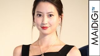 河北麻友子、セクシー黒コーデでおなかチラ見せ　流暢な英語であいさつ　3DCG劇場版アニメ「GANTZ：O（ガンツ：オー）」プレミア英語吹替版舞台あいさつ1　#Mayuko Kawakita