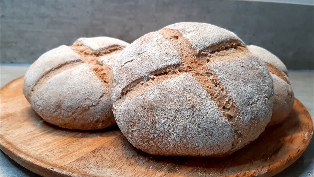 Pain à l'orge moelleux sans pétrir