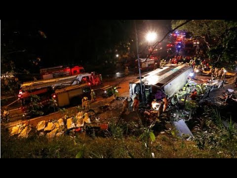 Hong Kong Double Decker Bus Crash: 19 killed, dozens injured in Hong Kong  double decker bus crash