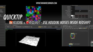 Quicktip: Use Houdini Noises Inside Redshift
