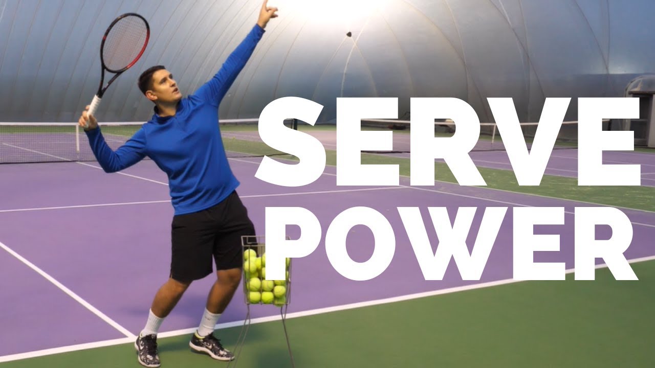 How To Generate Effortless Power On The Tennis Serve