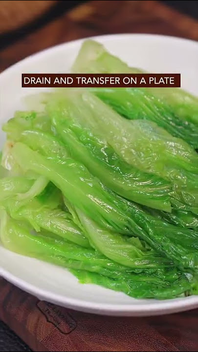 How to Make Chinese Style Lettuce😋  #shorts