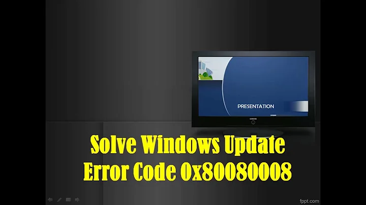 Solve Windows Update Error Code 0x80080008