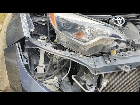 HOW TO REMOVE HEADLIGHT ASSEMBLY ON | TOYOTA COROLLA | WITHOUT TAKING OFF COMPLETE BUMPER