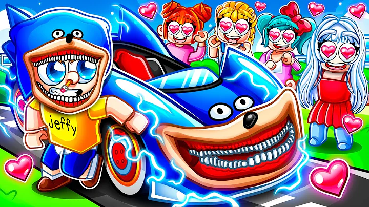 Rizzing Girls With The $50,000,000 SHIN SONIC CAR In Roblox Driving Empire