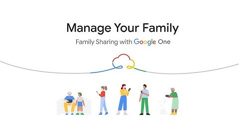 Create a Family Group with Google One & manage shared storage