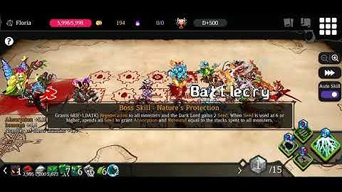 (Dungeon Maker) (Challenge Mode:Earthquake) (Floria) Getting Transcedent Floria