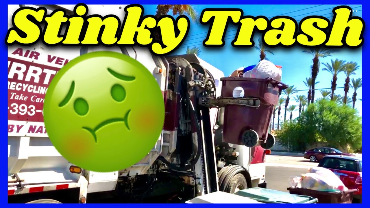 Garbage Truck Adventure with Smelly Trash Cans 🤢 YouTube