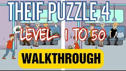 Thief Puzzle 4 - Steal Everything You Want - Levels 1 - 50 - Gameplay Walkthrough Android/Ios