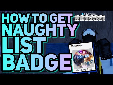 HOW TO GET NAUGHTY LIST BADGE in TOWER DEFENSE SIMULATOR