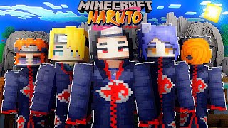 Assembling the AKATSUKI For WAR With the WORLD in Naruto Minecraft