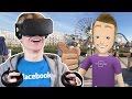 FACEBOOK IN VIRTUAL REALITY! | Facebook Spaces VR (Oculus Touch Gameplay)