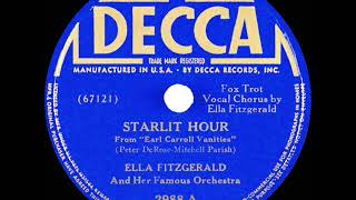Watch Ella Fitzgerald Starlit Hour video