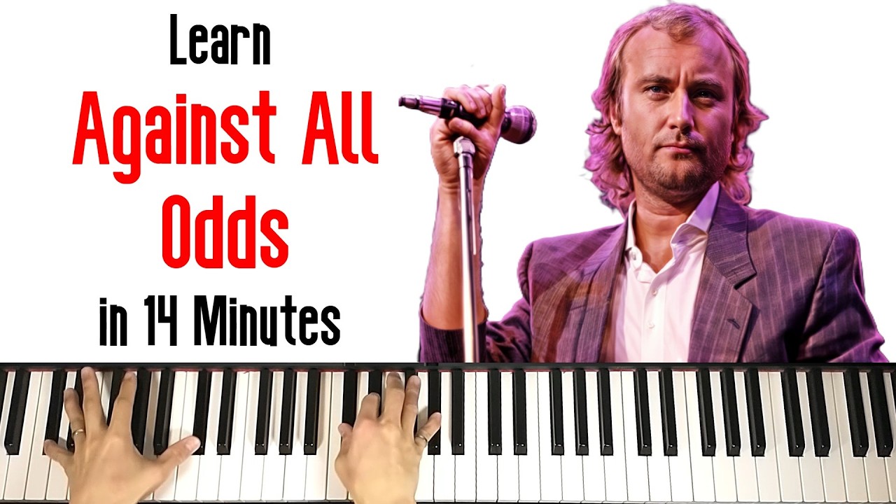 How to Play Against All Odds (Take a Look At Me Now) on Piano by Phil Collins