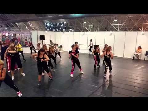 BALLA&BRUCIA® BY BEBA. MILANO DANZA EXPO 2014.DANCE HALL & CUMBIA