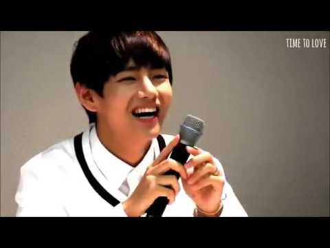 BTS V/Taehyung reaction to fans sings Hold Me Tight